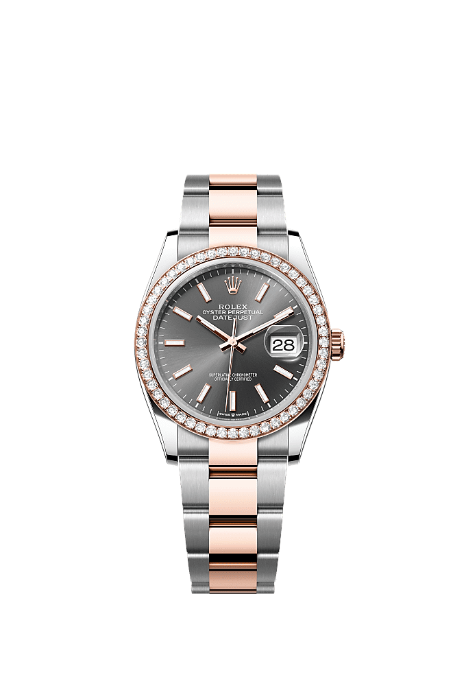 Rolex Datejust 36 diamond Everose Rolesor 11