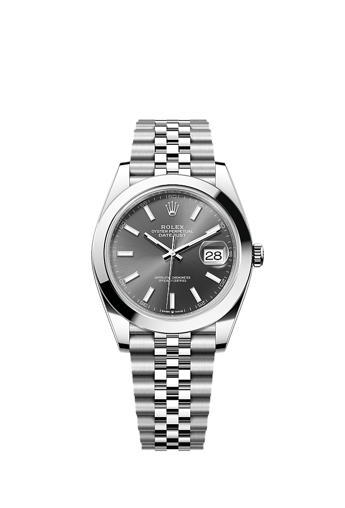 Rolex Datejust 41 Oystersteel smooth 8