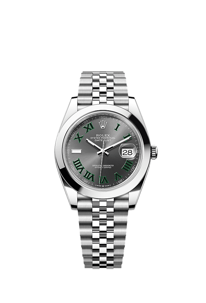 Rolex Datejust 41 Oystersteel smooth 12