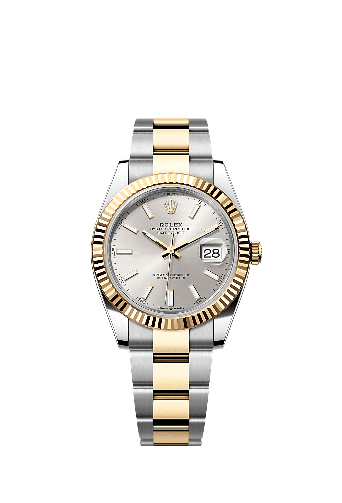 Rolex Datejust 41 yellow Rolesor fluted 1