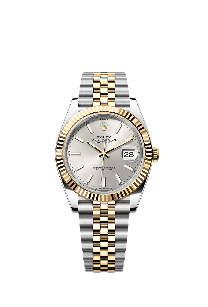 Rolex Datejust 41 yellow Rolesor fluted 2