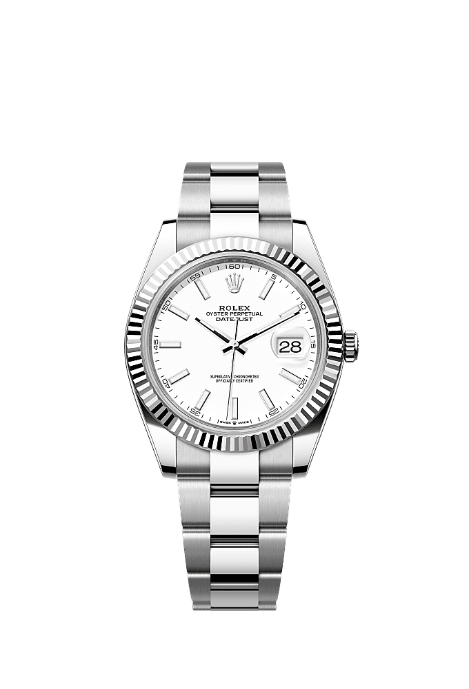 Rolex Datejust 41 white Rolesor 7