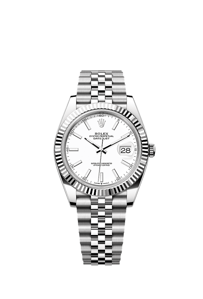 Rolex Datejust 41 white Rolesor 8