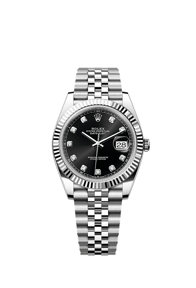 Rolex Datejust 41 white Rolesor 10