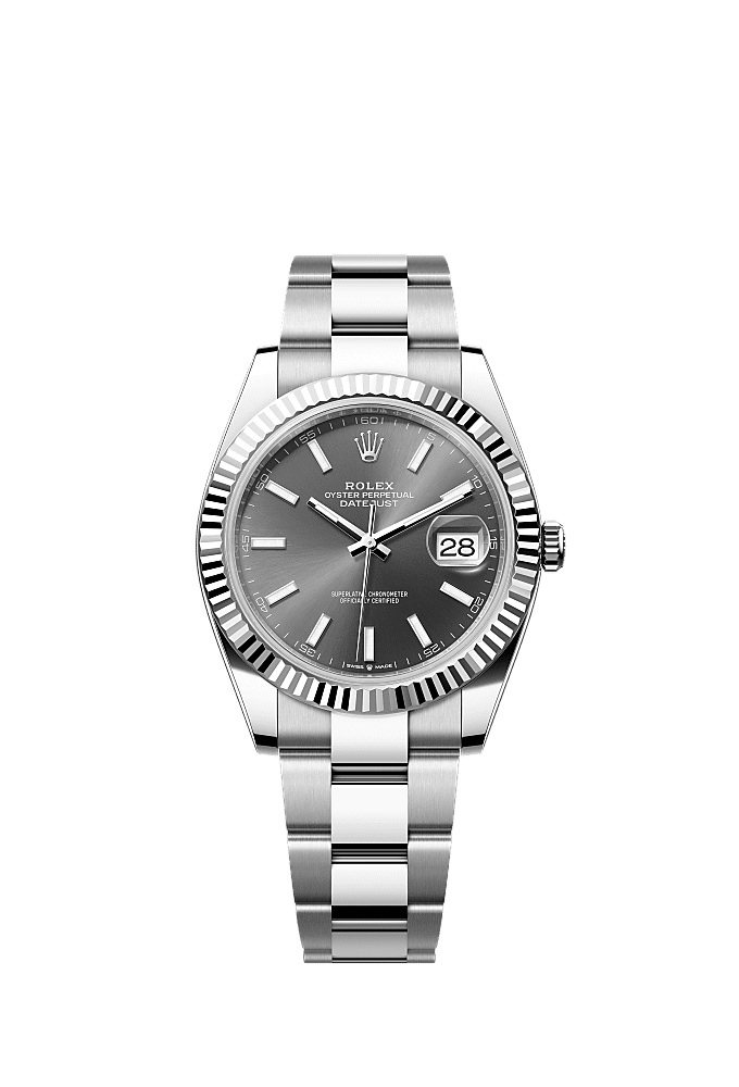 Rolex Datejust 41 white Rolesor 11
