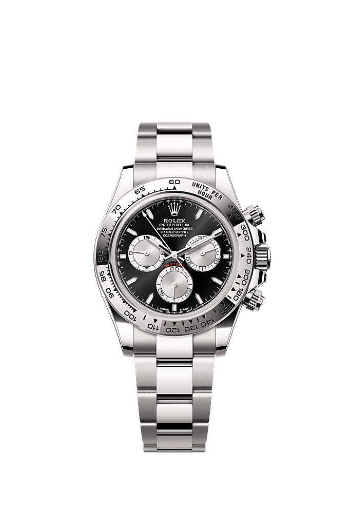 Rolex Daytona white gold black