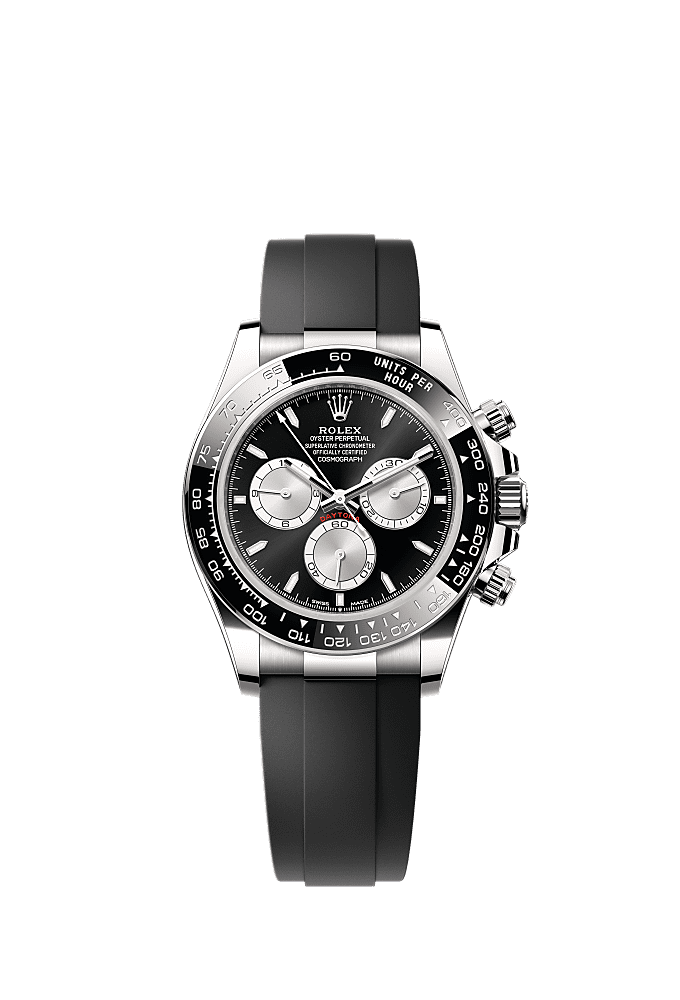 Rolex Daytona white gold Oysterflex