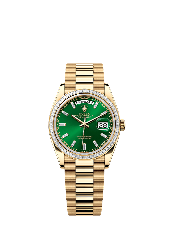 Rolex Day-Date 36 yellow gold diamond