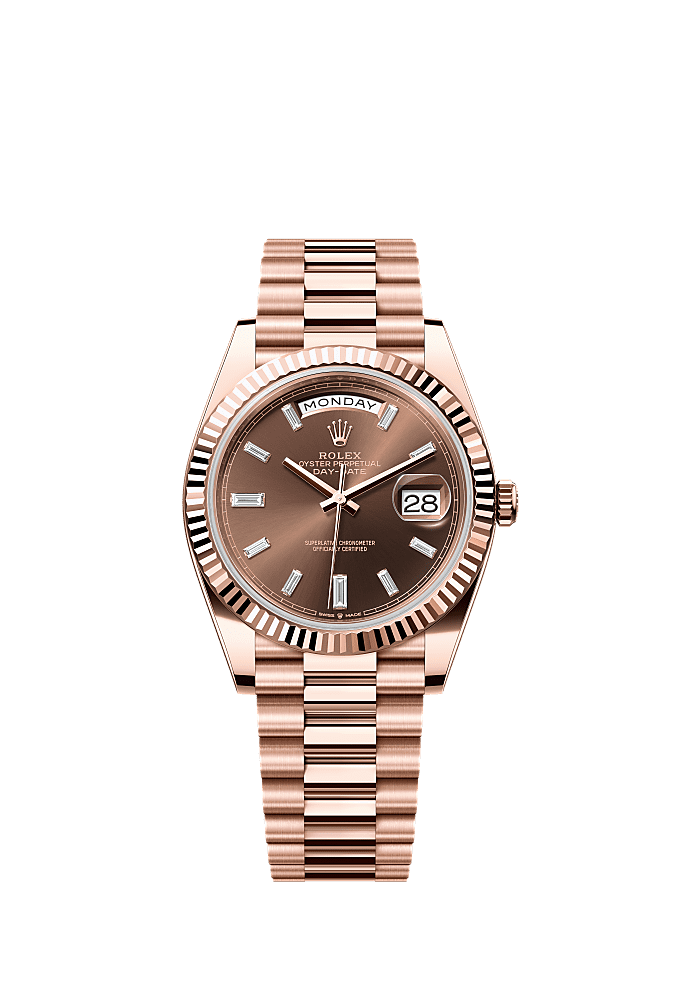 Rolex Day-Date 40 Everose gold