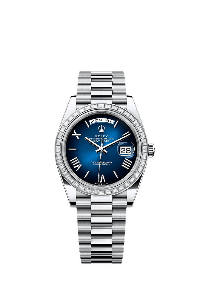 Rolex Day-Date 40 diamond bezel