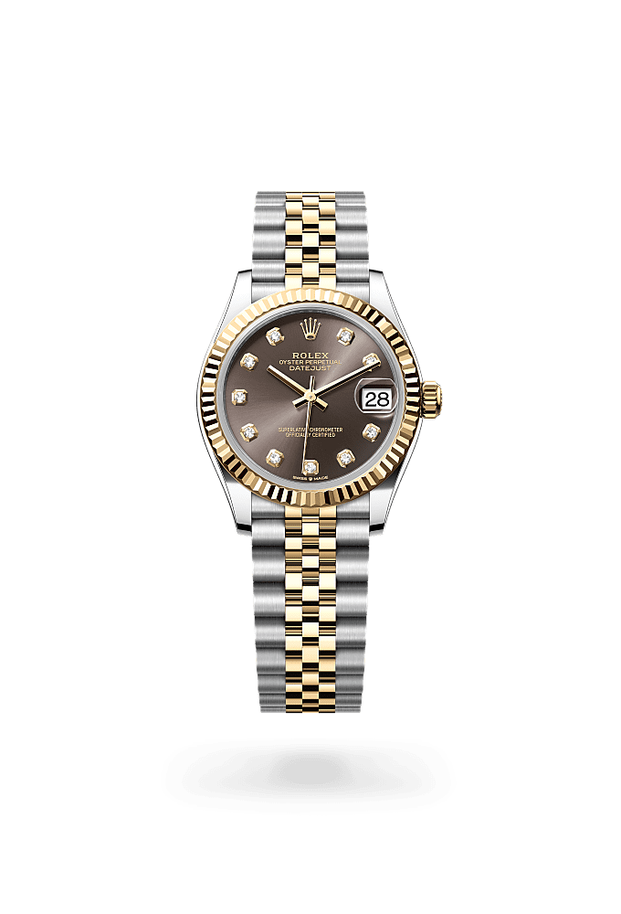Rolex Datejust 31 watch: Oystersteel and yellow gold