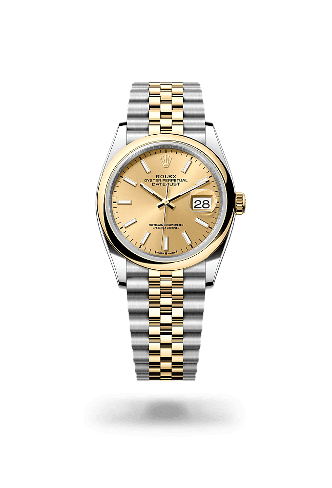 Rolex oyster perpetual datejust gold silver new arrivals