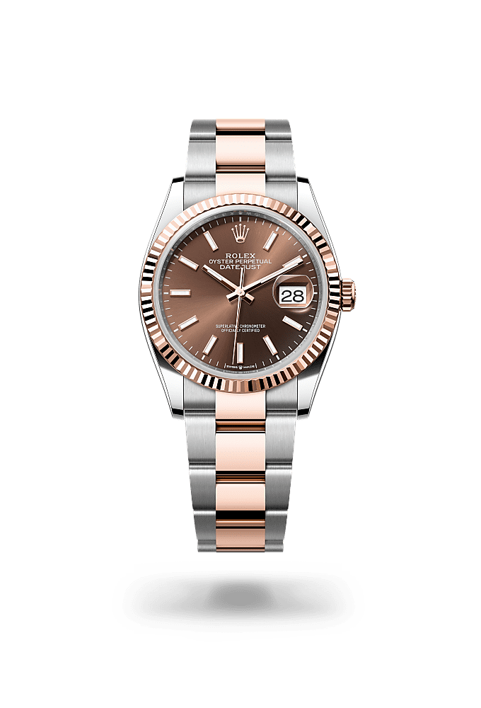 Rolex Datejust 41 watch Oystersteel and Everose gold m126331 0004