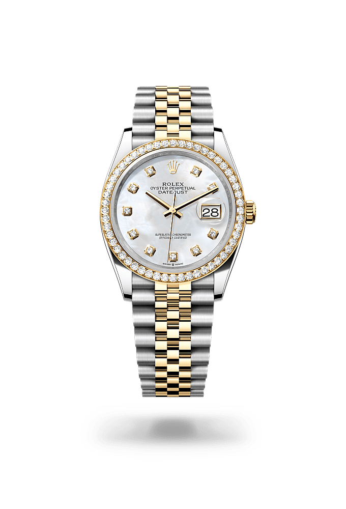Rolex Lady Datejust watch Oystersteel and yellow gold m279383rbr 0019