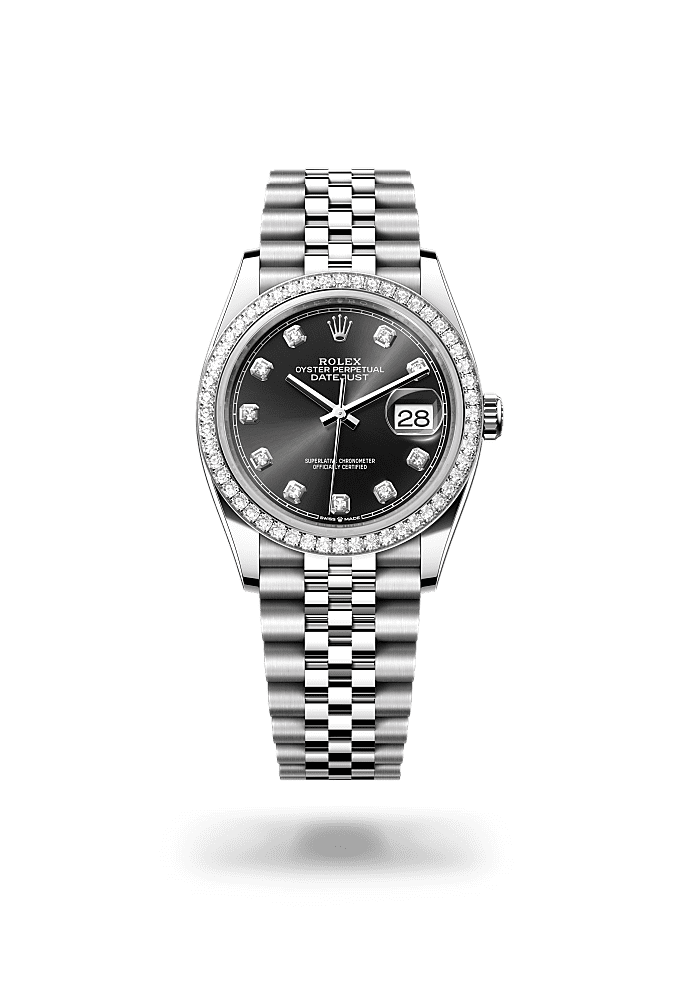 Rolex Lady Datejust watch Oystersteel and white gold m279384rbr 0021