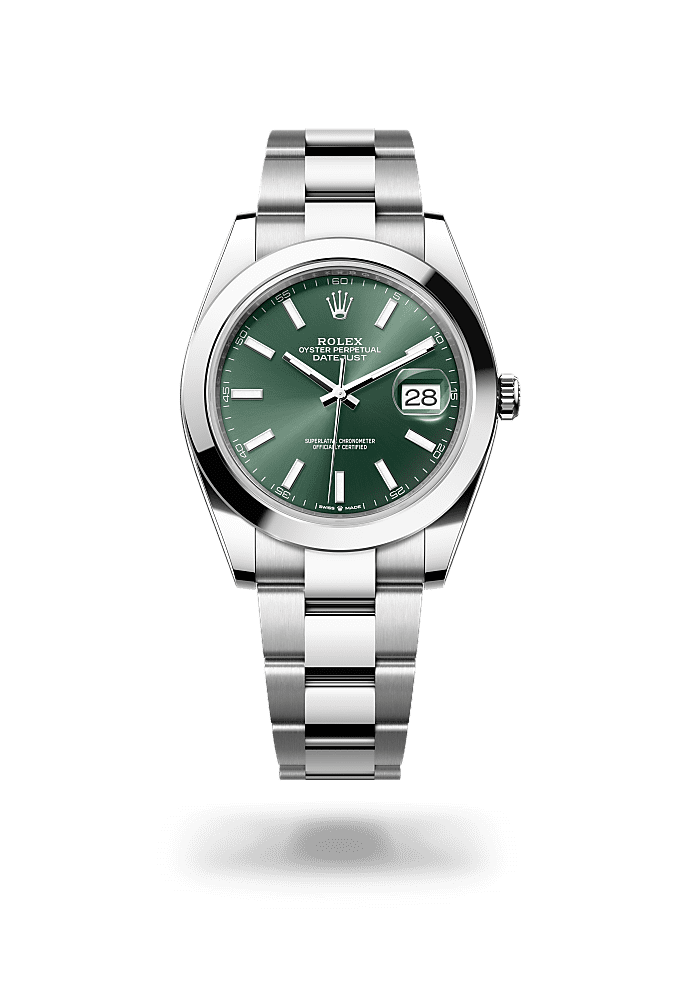 Rolex with a green face store