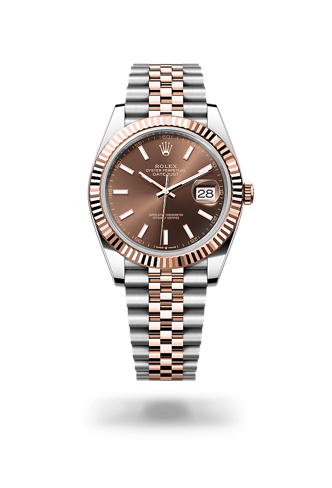 Rolex datejust rose deals