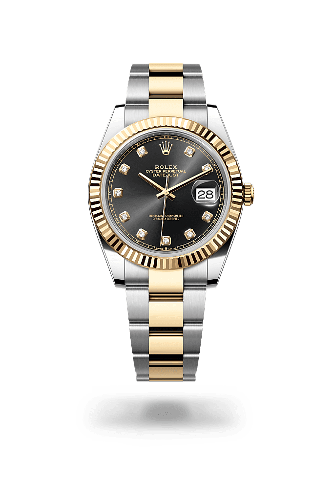 Rolex steel and gold watches