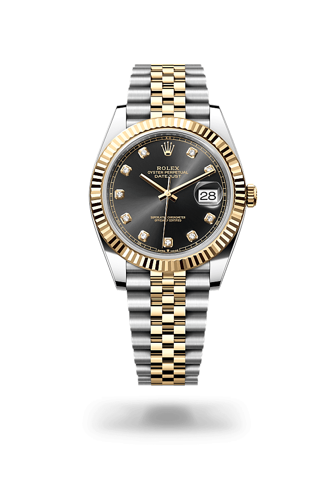 Jam tangan Datejust 36 Rolex Oystersteel dan emas kuning m126233 0017