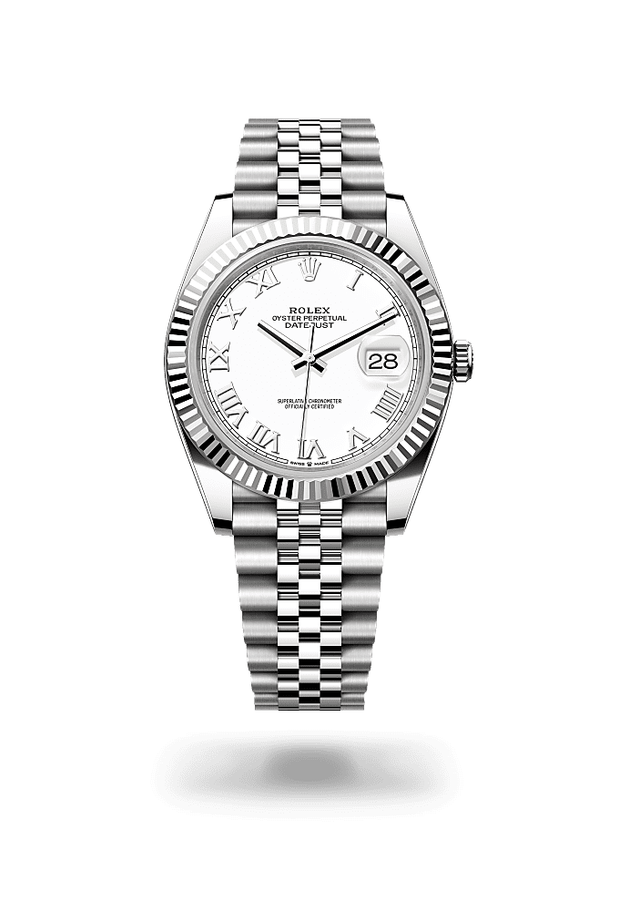 Rolex Datejust 41 watch Oystersteel and white gold m126334 0010