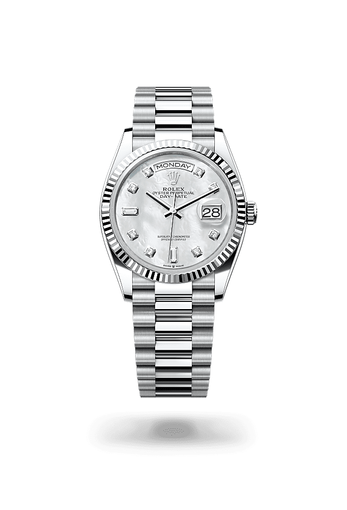 Mens platinum rolex top