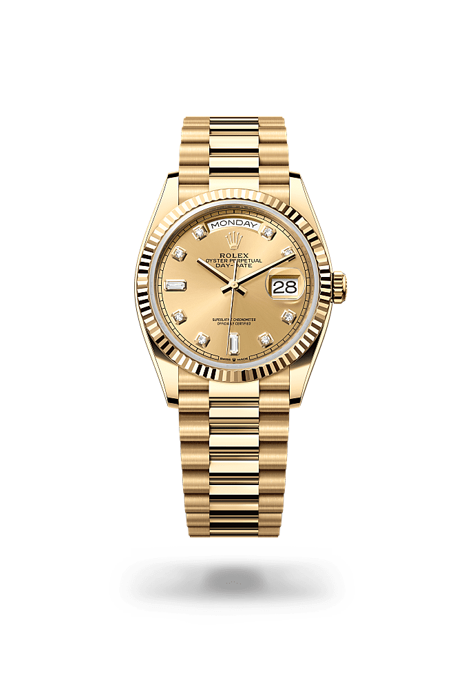 Rolex Datejust 31 watch 18 ct yellow gold m278278 0011
