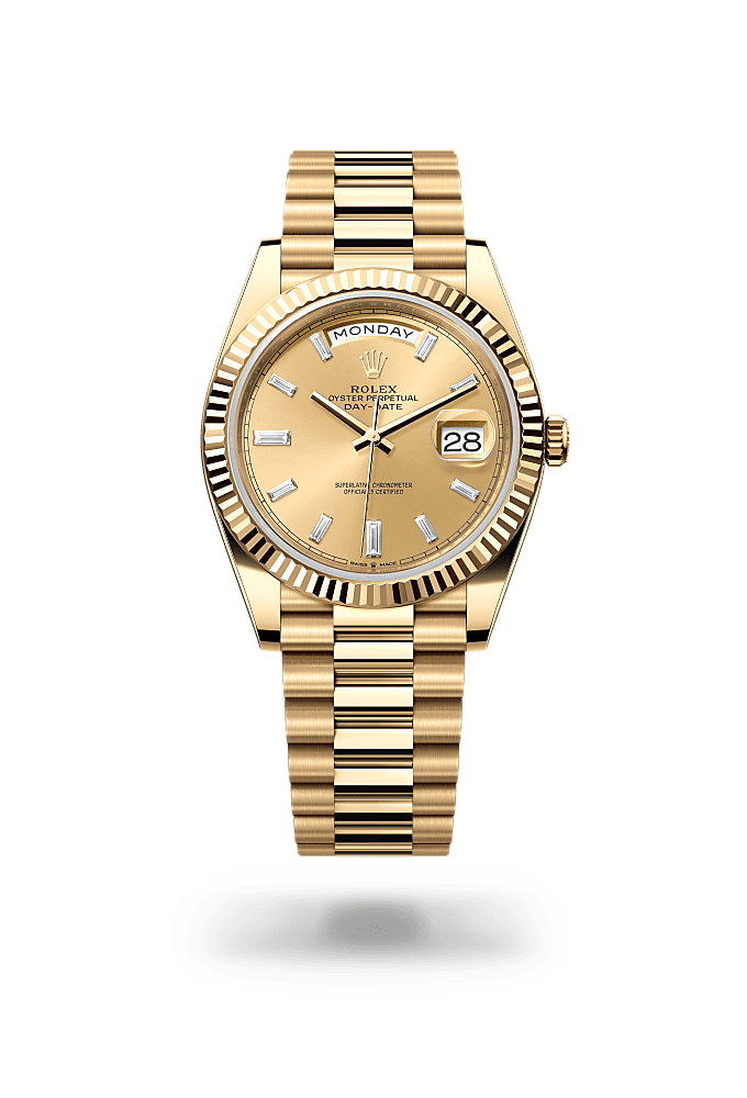 Rolex Day Date 40 watch 18 kt yellow gold m228238 0003