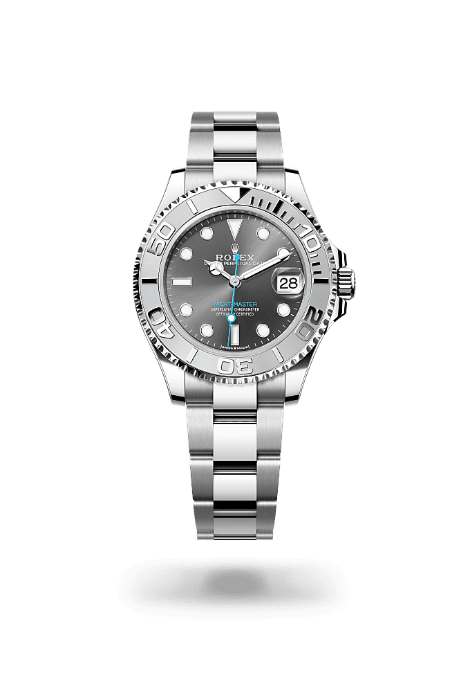 Rolex Yacht Master 40 Uhr Edelstahl Oystersteel und Platin m126622 0002