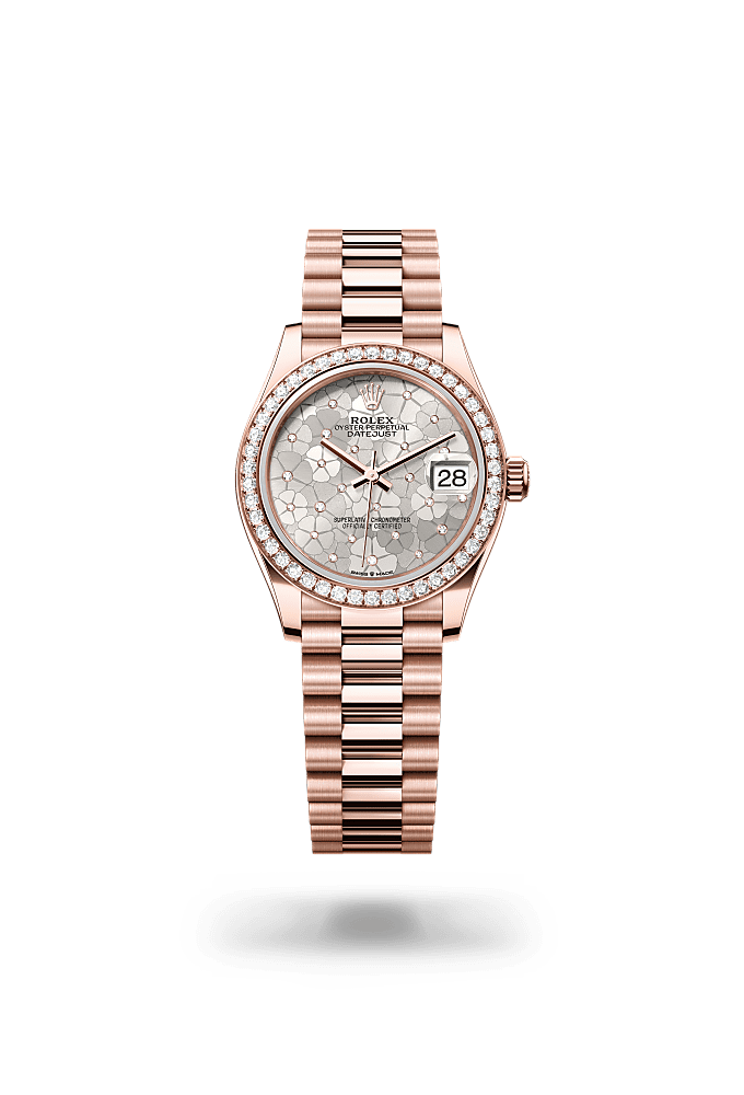 Rolex Lady Datejust watch 18 kt Everose gold m279135rbr 0001