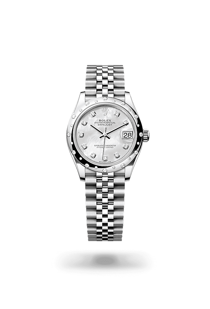 Rolex Lady Datejust watch Oystersteel and white gold m279384rbr 0011