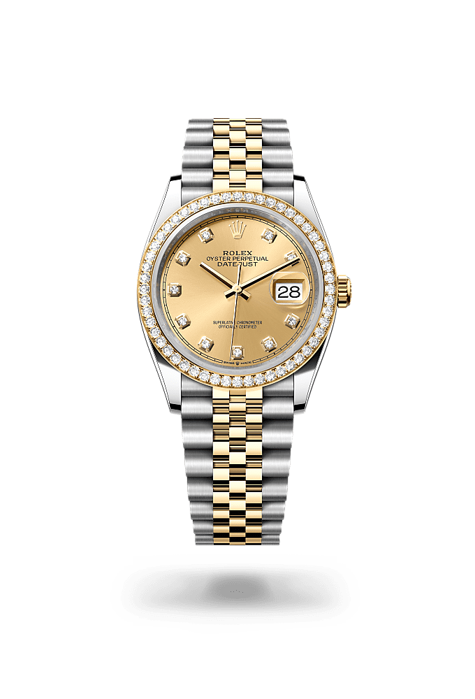 Rolex Lady-Datejust watch: Oystersteel and yellow gold - m279173-0003