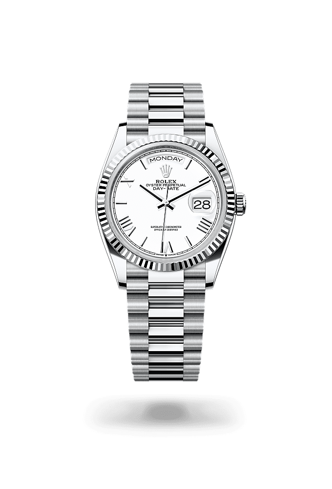 Rolex Day Date 40 watch platinum m228236 0012