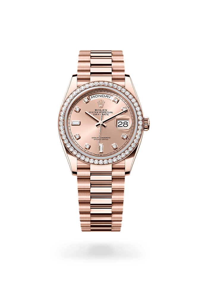 (マロン様)Horn Works 3L Rolex Datejust 31 watch: 18 ct Everose gold - m278285rbr-0005