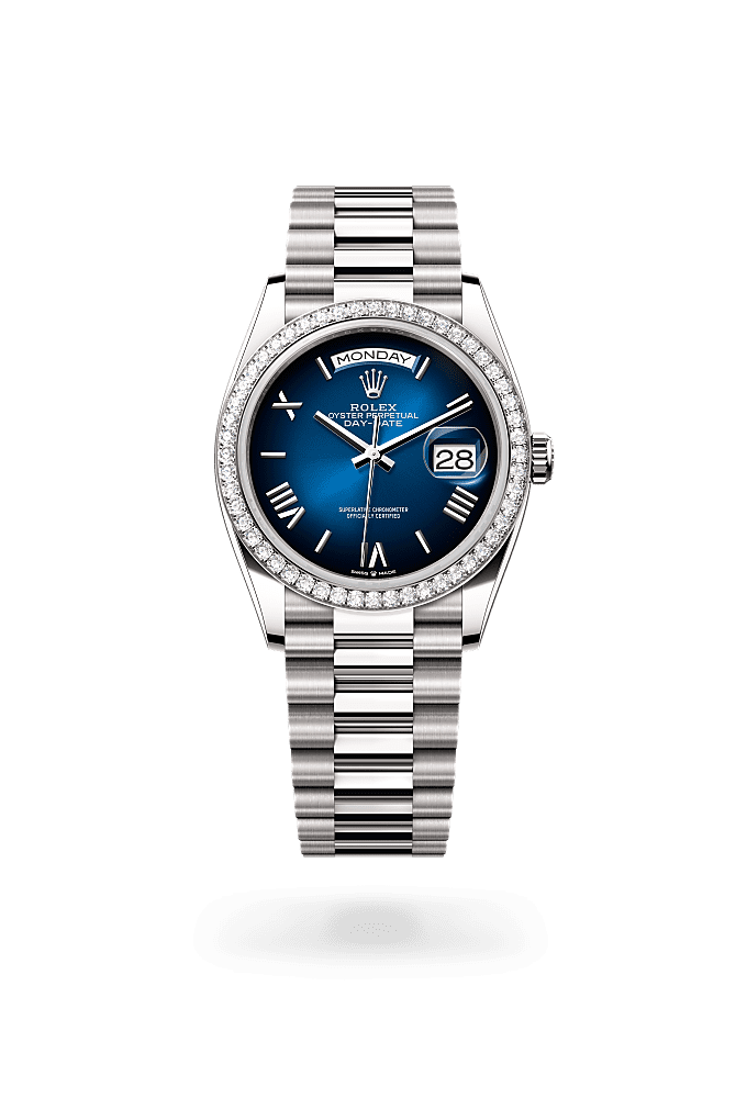しず 楽天市場】ロレックス ROLEX デイデイト 36 レインボー