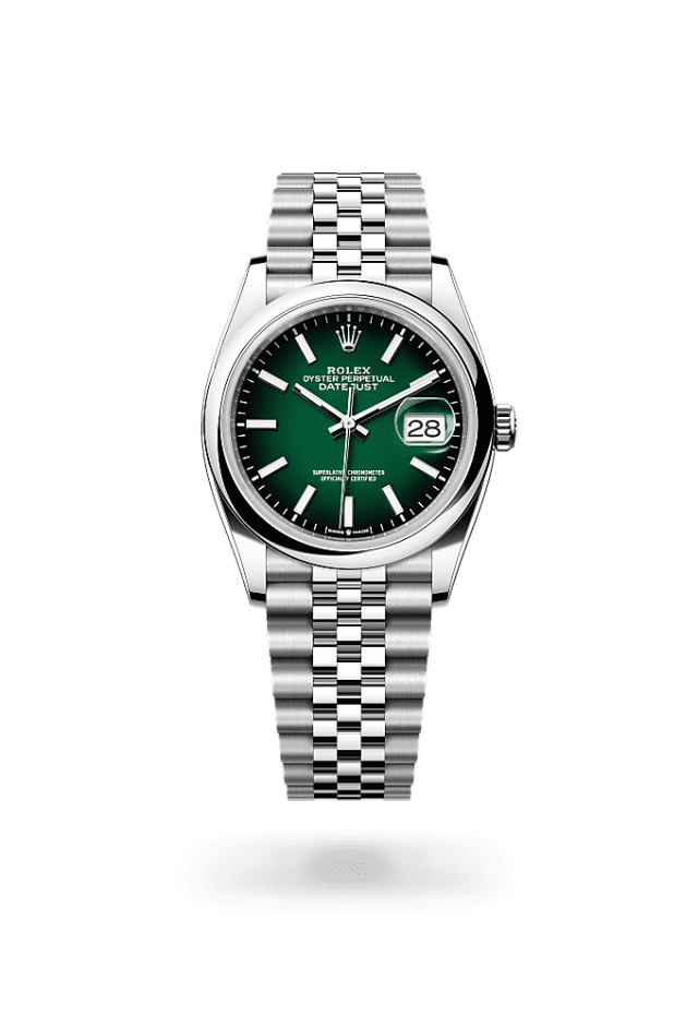Datejust 36 - Oyster, 36 mm, Oystersteel - New model