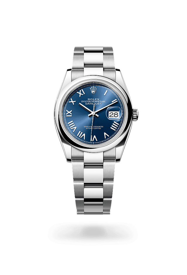 Datejust 36 - Oyster, 36 mm, Oystersteel - New model