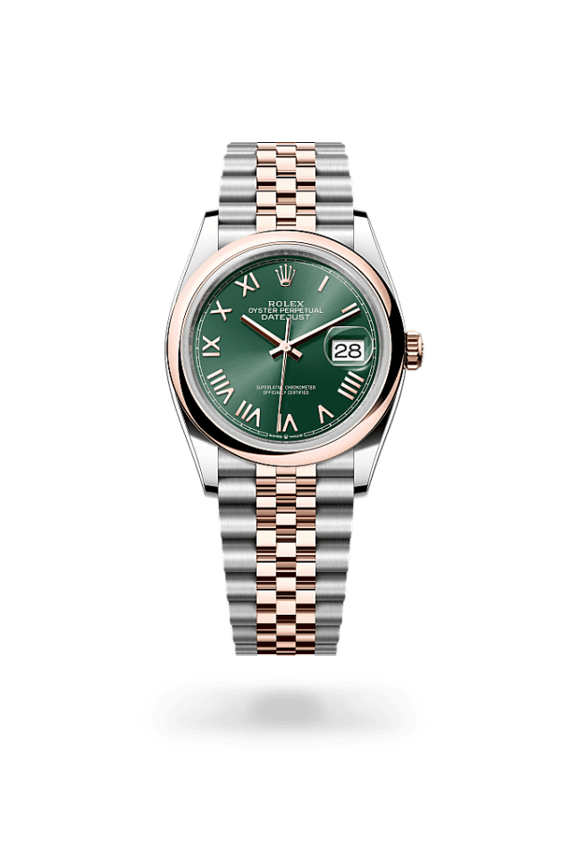 Datejust 36 - Oyster, 36 mm, Oystersteel and Everose gold - New model