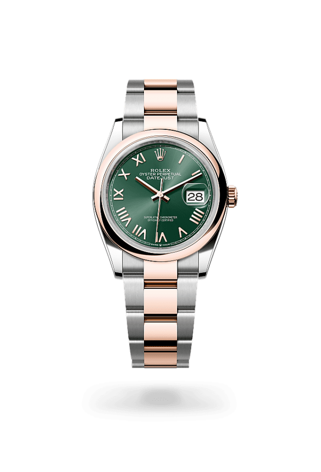 Datejust 36 - Oyster, 36 mm, Oystersteel and Everose gold - New model