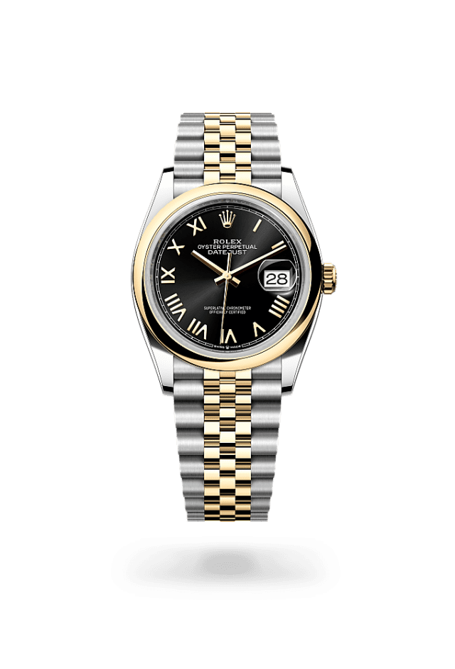 Datejust 36 - Oyster, 36 mm, Oystersteel and yellow gold - New model