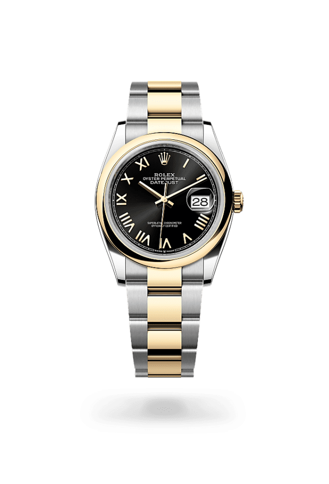Datejust 36 - Oyster, 36 mm, Oystersteel and yellow gold - New model