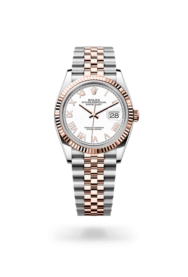Datejust 36 - Oyster, 36 mm, Oystersteel and Everose gold - New model