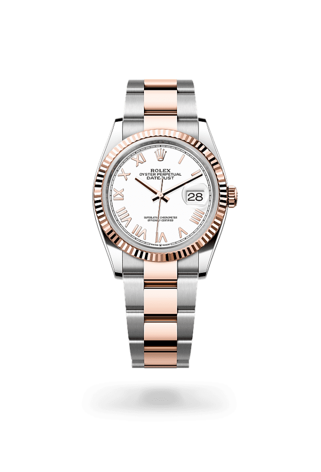Datejust 36 - Oyster, 36 mm, Oystersteel and Everose gold - New model