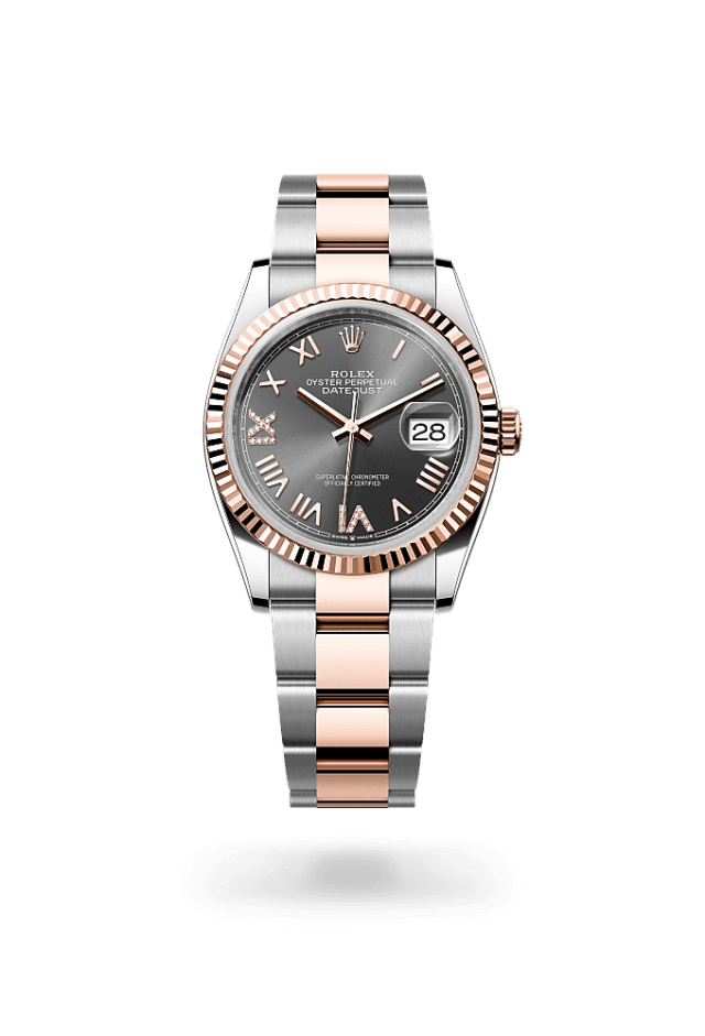 Datejust 36 - Oyster, 36 mm, Oystersteel and Everose gold - New model