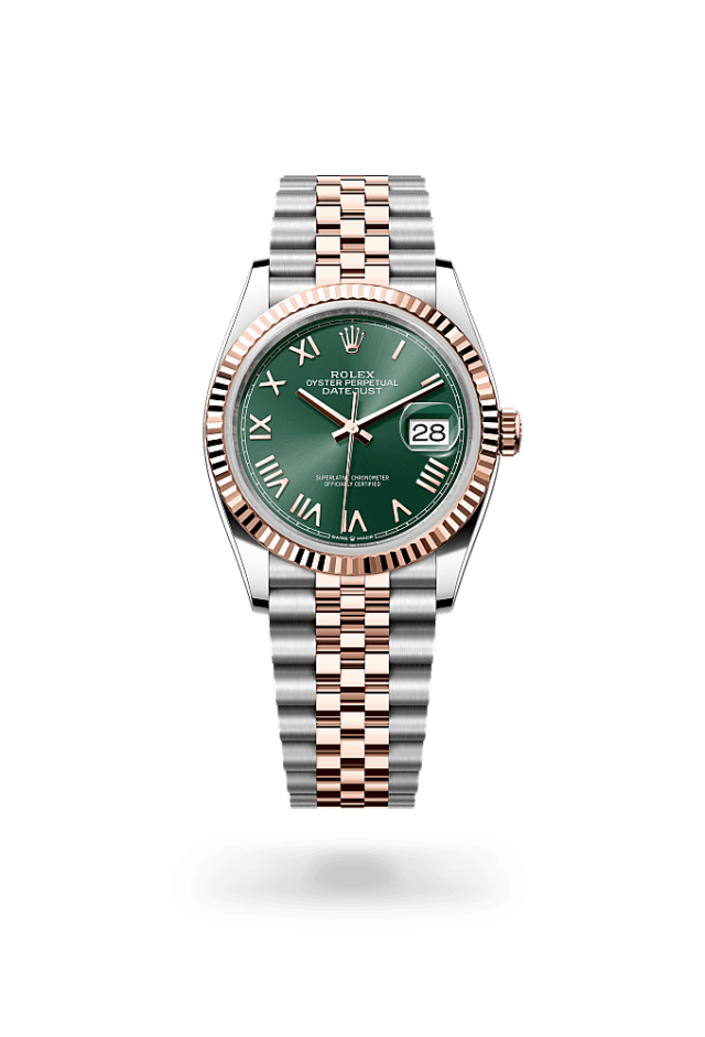 Datejust 36 - Oyster, 36 mm, Oystersteel and Everose gold - New model