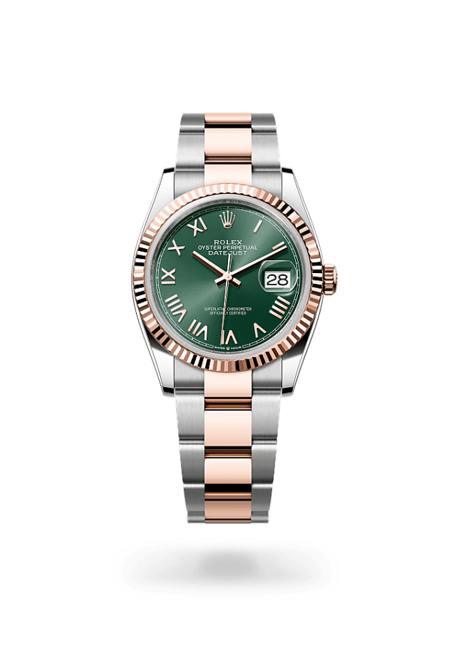 Datejust 36 - Oyster, 36 mm, Oystersteel and Everose gold - New model