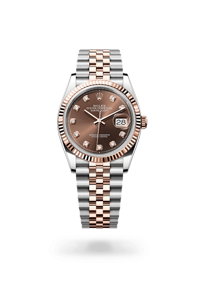 Datejust 36 - Oyster, 36 mm, Oystersteel and Everose gold - New model