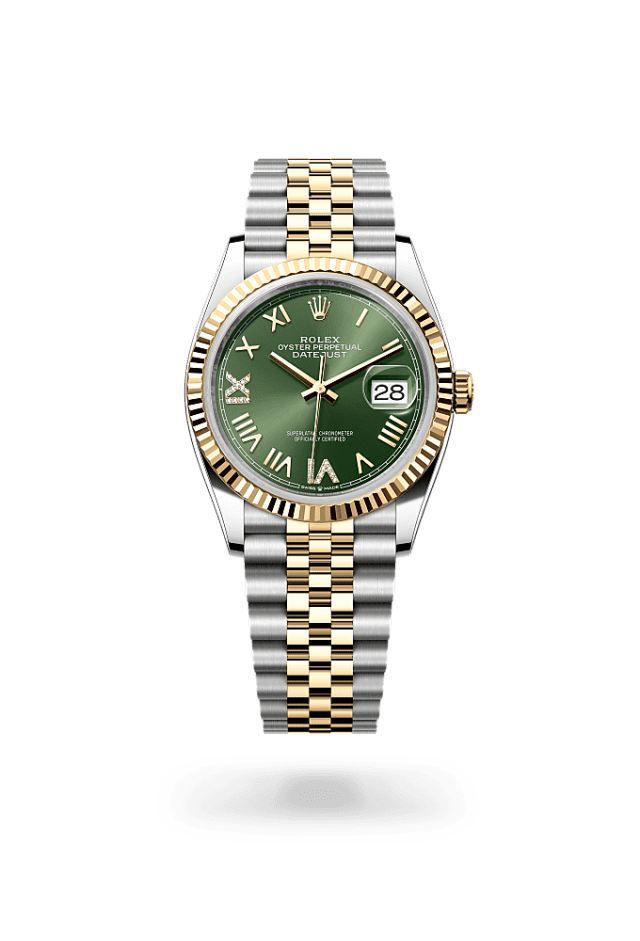 Datejust 36 - Oyster, 36 mm, Oystersteel and yellow gold - New model