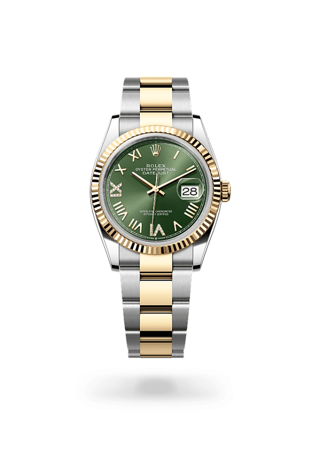 Datejust 36 - Oyster, 36 mm, Oystersteel and yellow gold - New model
