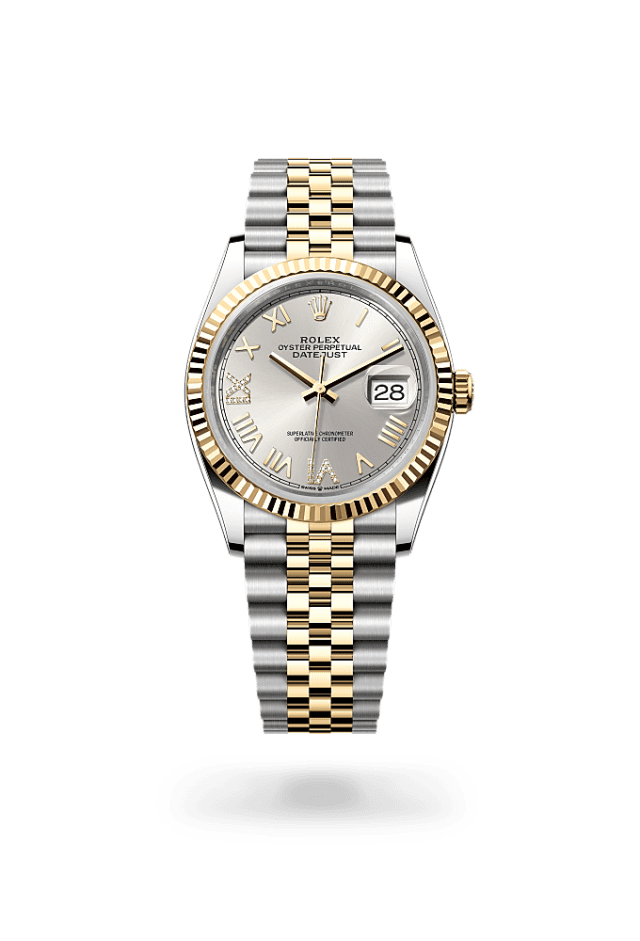 Datejust 36 - Oyster, 36 mm, Oystersteel and yellow gold - New model