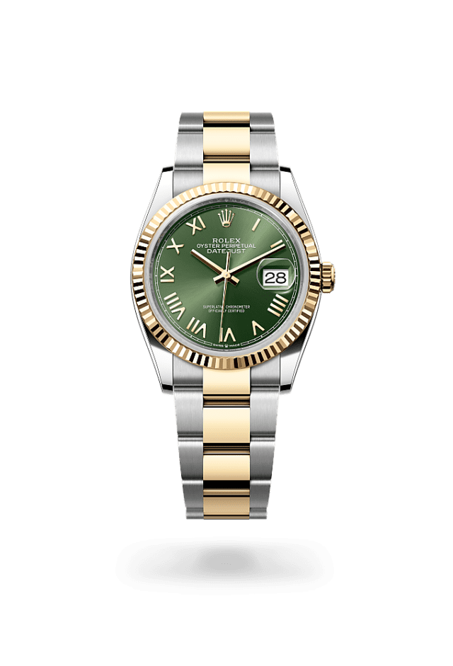 Datejust 36 - Oyster, 36 mm, Oystersteel and yellow gold - New model